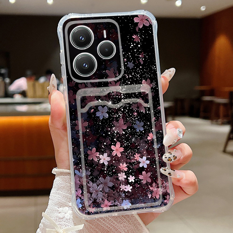 Xiaomi Redmi Note 14 - Kart Cep Kılıf Xiaomi Redmi Için
