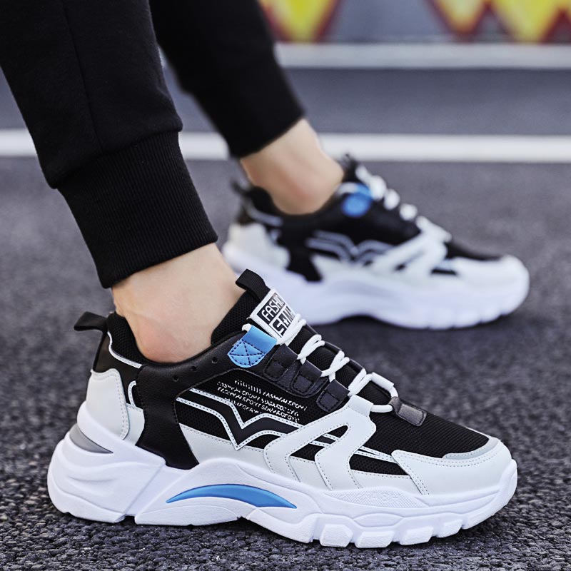 Luxury Lifestyle Way - Büyük boy tıknaz yükseklik adam Sneakers