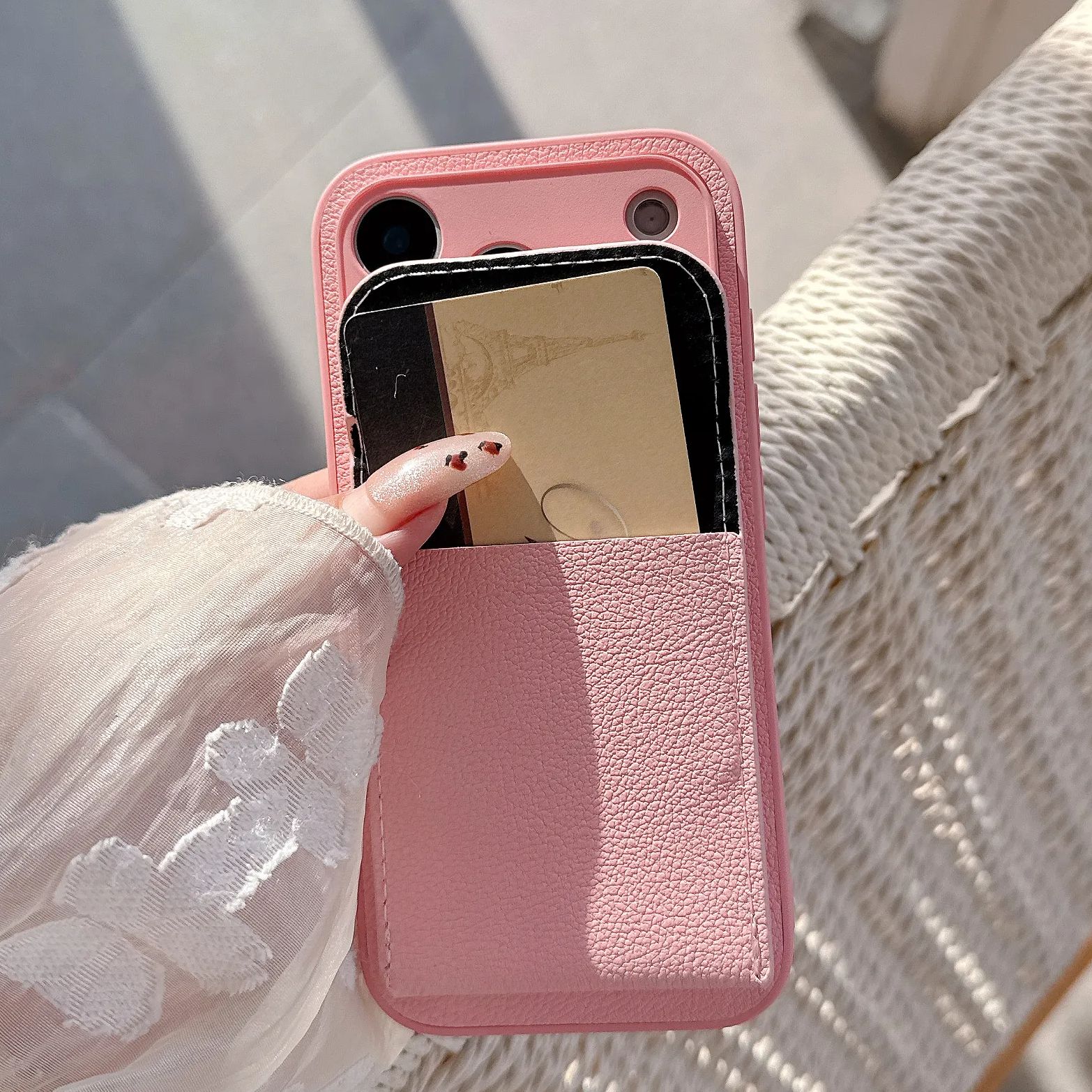 iPhone Air 17 16 15 14 13 12 1 - Leather Card Wallet incelemesi ve fiyatı