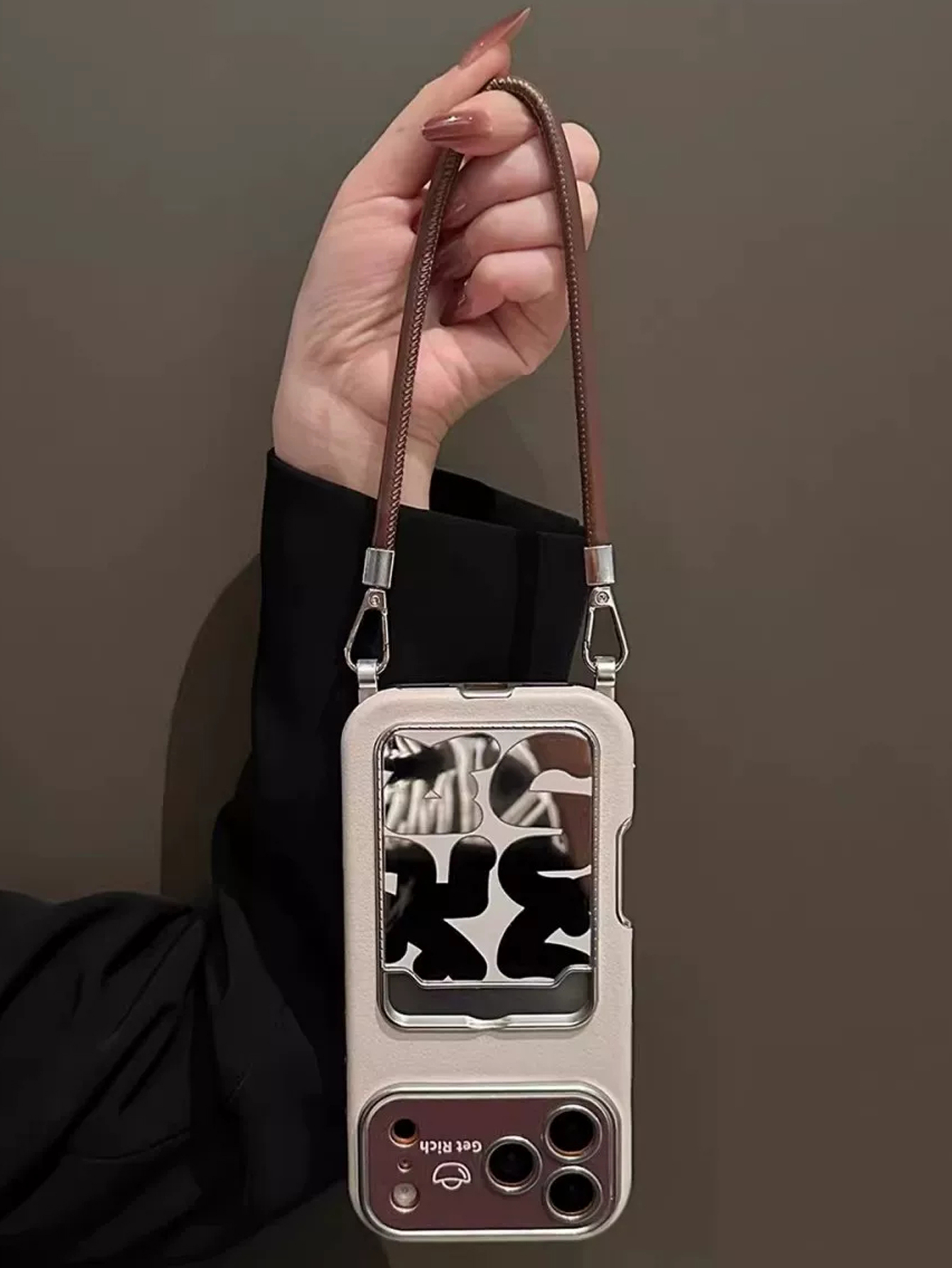 Lüks Deri Aynalı Kartlık Telef - Leather Card Wallet incelemesi ve fiyatı
