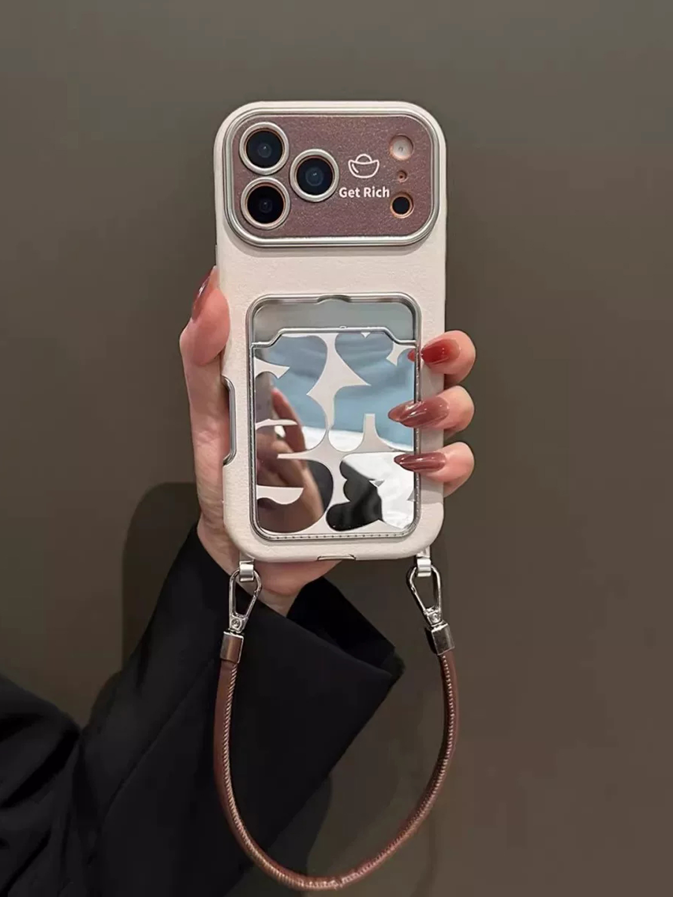 Lüks Deri Aynalı Kartlık Telef - Leather Card Wallet incelemesi ve fiyatı