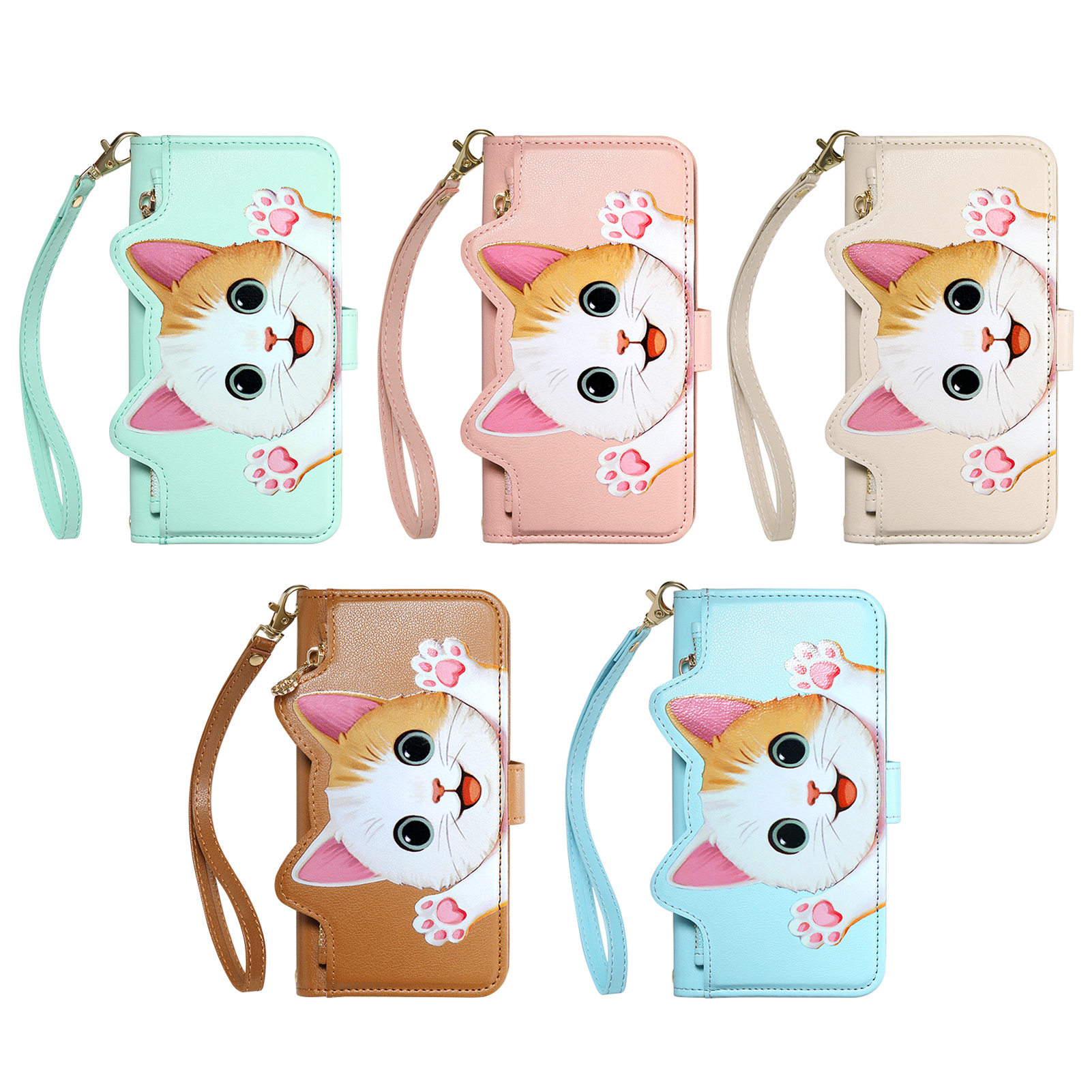 Sevimli Kedi PU Deri Fermuarlı - Leather Card Wallet incelemesi ve fiyatı