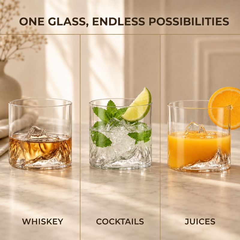 Guanshan Viski Bardağı Buzul D - Crystal Wine Glass incelemesi ve fiyatı